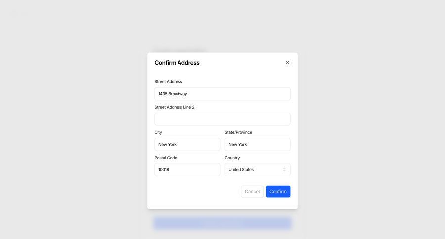 Nightwatch
			 data entry ui page example