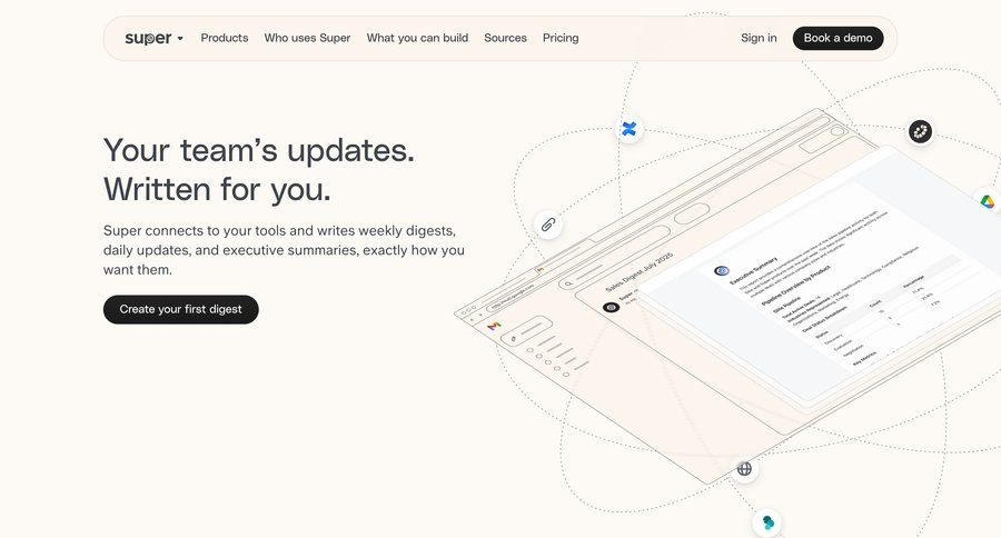 Super
			 knowledge management ui page example