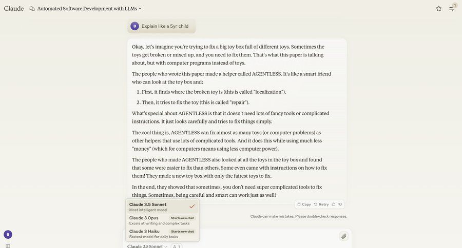 Claude
			 menu localization chat chat interface conversational artificial intelligence ai model selection ui page example
