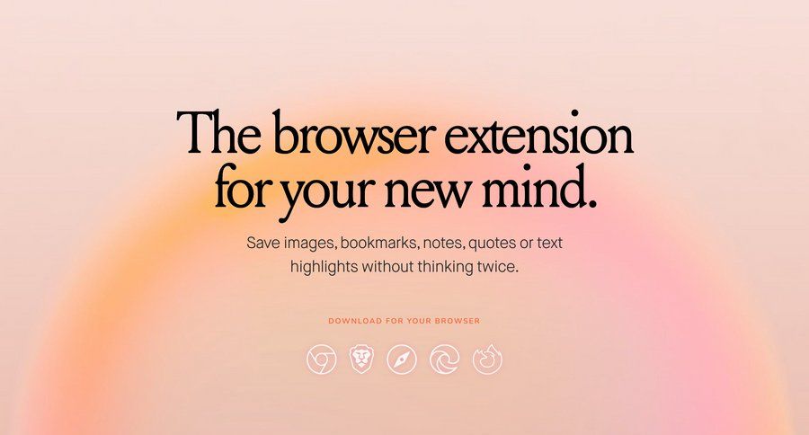Mymind
			application download tools desktop download mobile ui page example