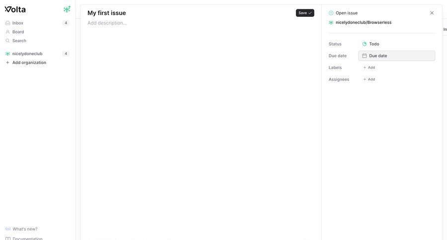 Volta
			         ux ui design