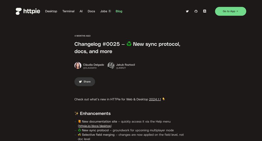 Httpie
			changelog (product) blog product update changelog update keyboard shortcuts check out ui page example