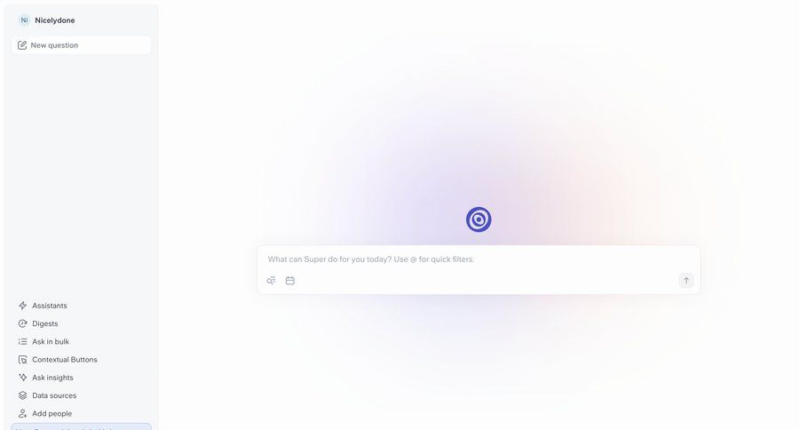 Super
				empty state ui page example