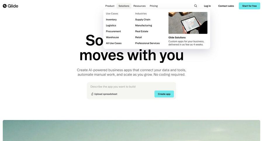 Glide
				create ui page example