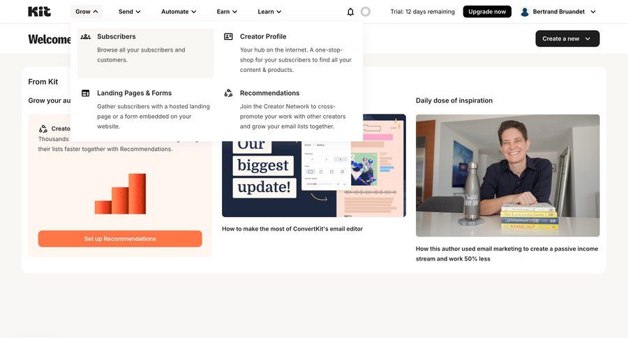 Kit
			navigation content content management e-commerce dashboard account management grid onboarding account setup navigation menu navigation bar menu navigation links navigation buttons quick actions modern suggestion ui page example