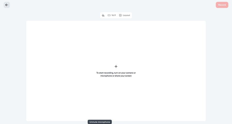 Vimeo
			 onboarding full-screen layout communication ui page example