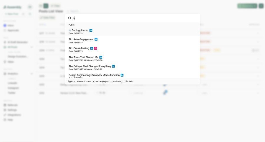 Assembly
			 content management content discovery getting started ui page example