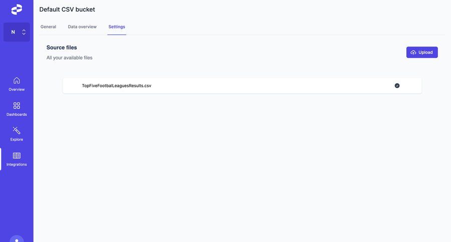 BinarBase
			 data management configuration settings file upload file management data analytics sidebar upload file data integration data pipeline ui page example
