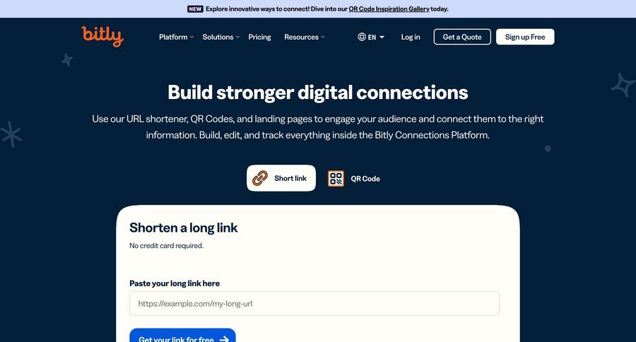 Bitly
			       ux ui design