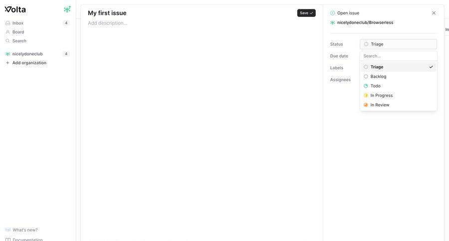 Volta
			           ux ui design