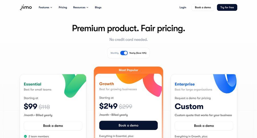 Jimo
			 payment history service plans pricing plans subscription plans price payment options premium product packages guided tour payment page accordion payment confirmation customer support chat pricing packages localization ui page example