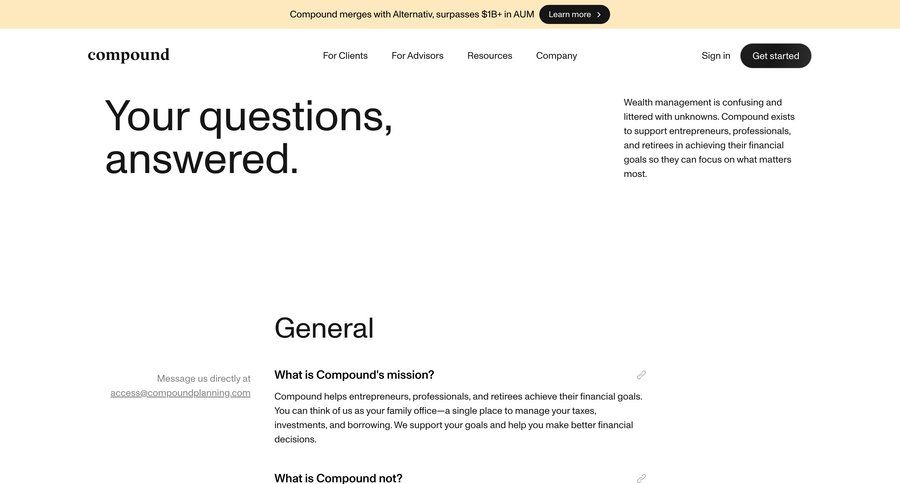 Compound Planning
			 homepage home page alternatives rule engine ui page example