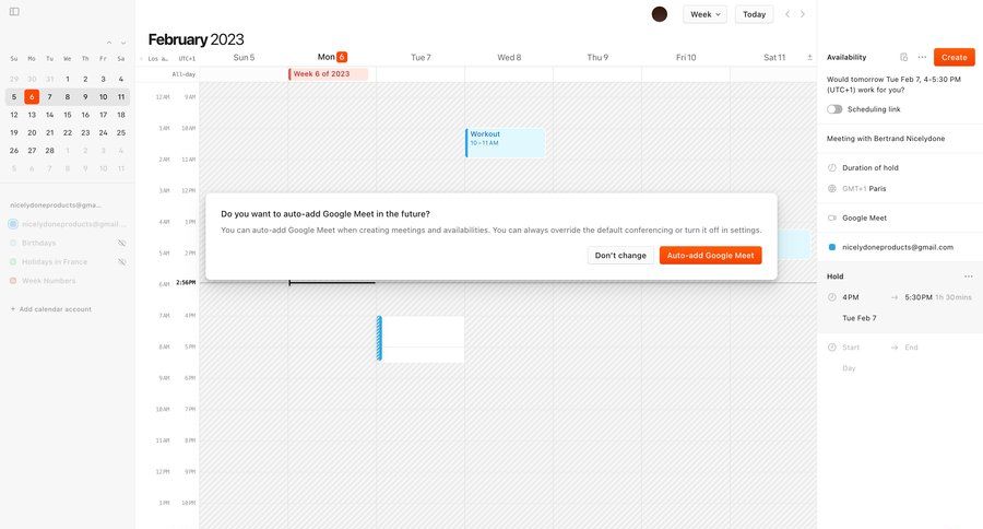 Cron
			 modal screen modal dialog scheduling an event calendar management scheduling meetings calendar screen time management ui page example