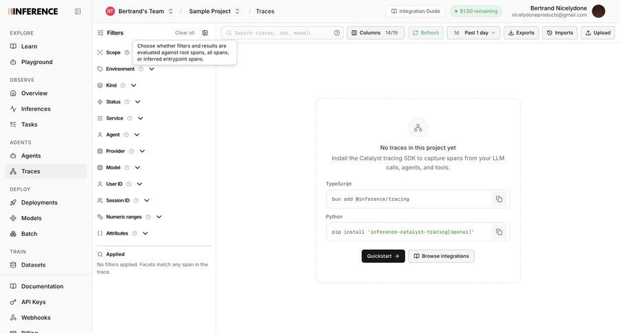 Inference
				settings ui page example