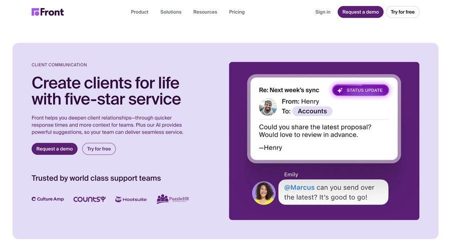 Front
			notification settings task communication alert message ui page example
