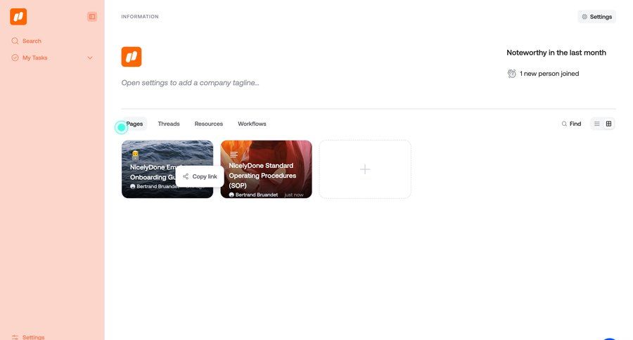 Qatalog
			 task management settings team collaboration dashboard project management grid onboarding document management document sharing content discovery team workspace sidebar menu collaborators group members ui page example