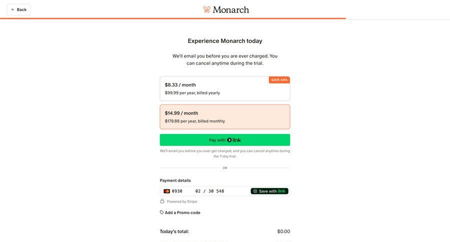 Monarch
			               ux ui design