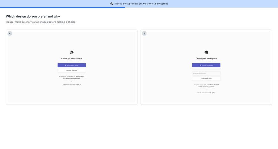 Wynde
			 onboarding form account creation login ui page example