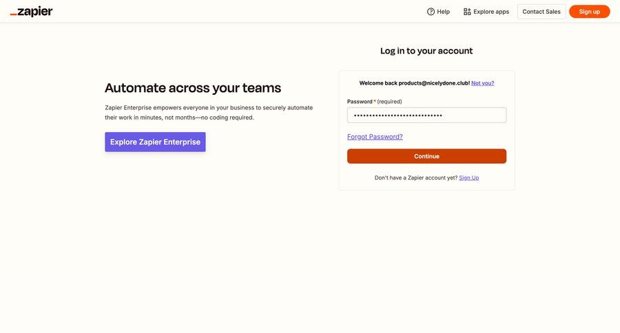 Zapier
			     ux ui design