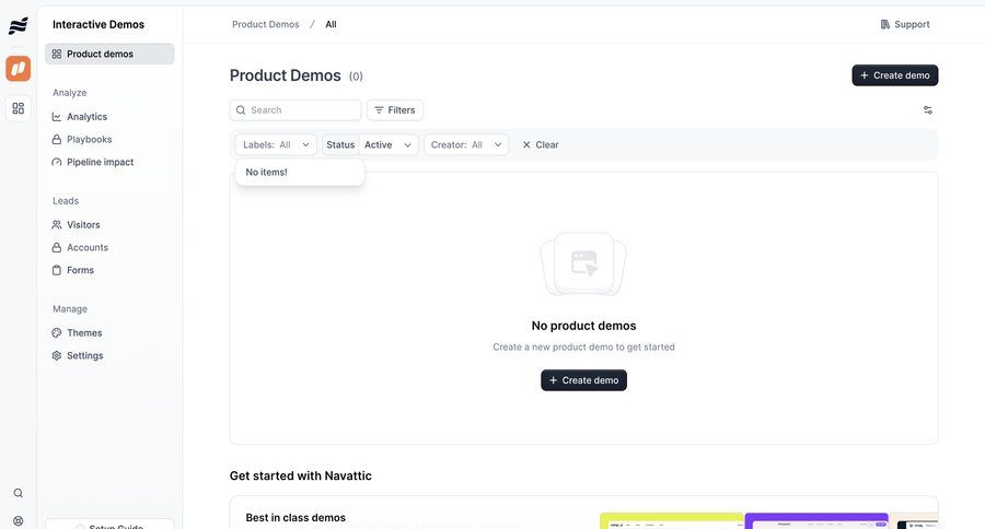 Navattic
			 content management ui page example
