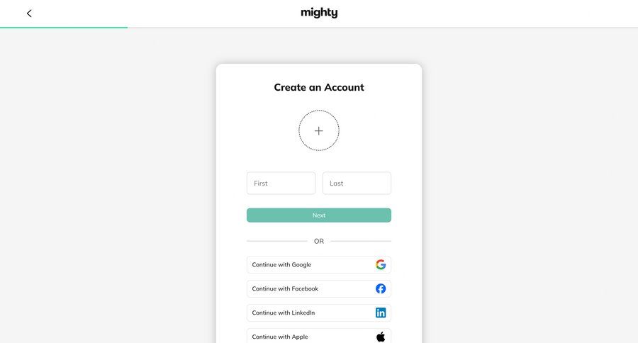 Mighty
			     ux ui design