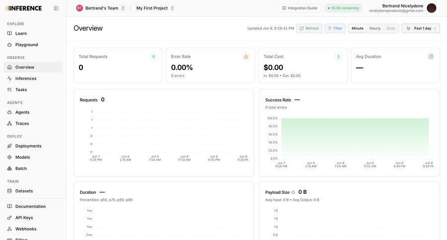 Inference
				settings ui page example