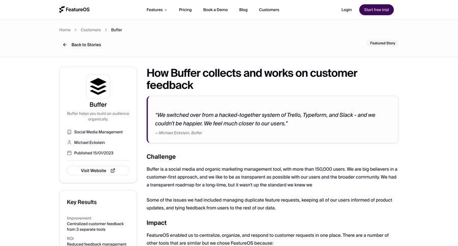 FeatureOS
				article ui page example