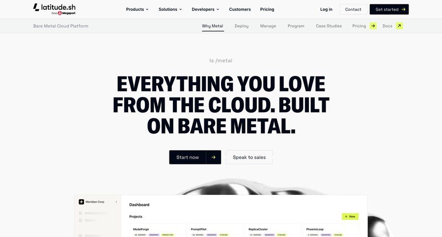 Latitude.sh
				feature ui page example