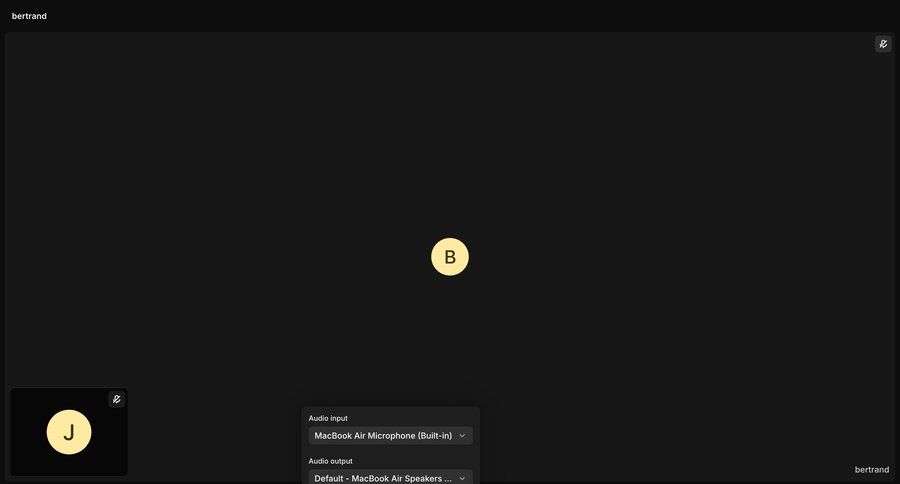 Campsite
			 call to action communication chat chat interface call recording audio configuration call transcript ui page example