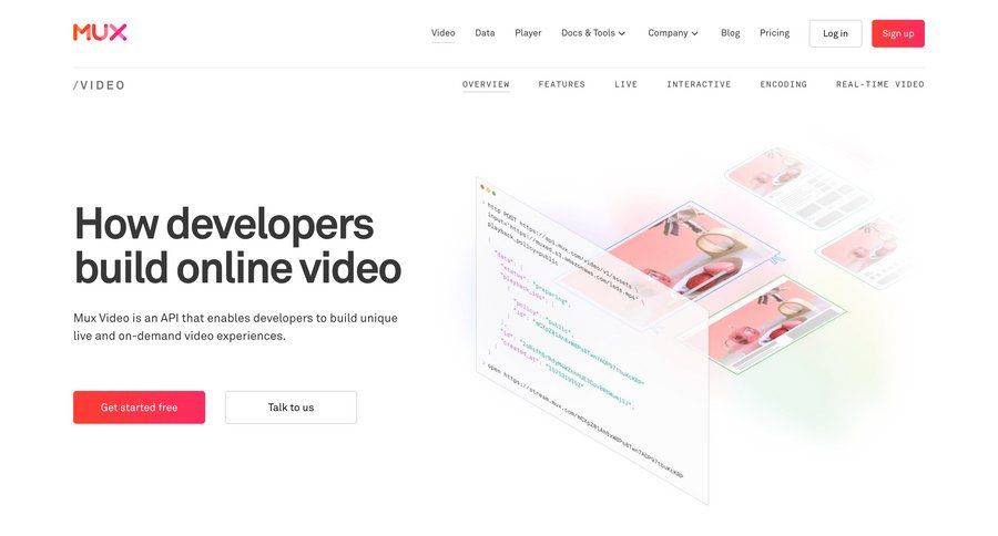 Mux
			    ux ui design