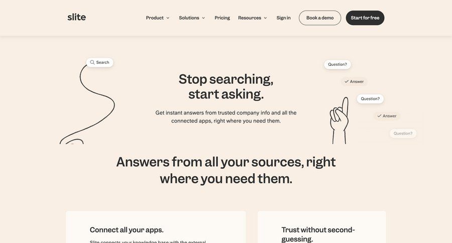 Slite
				help ui page example
