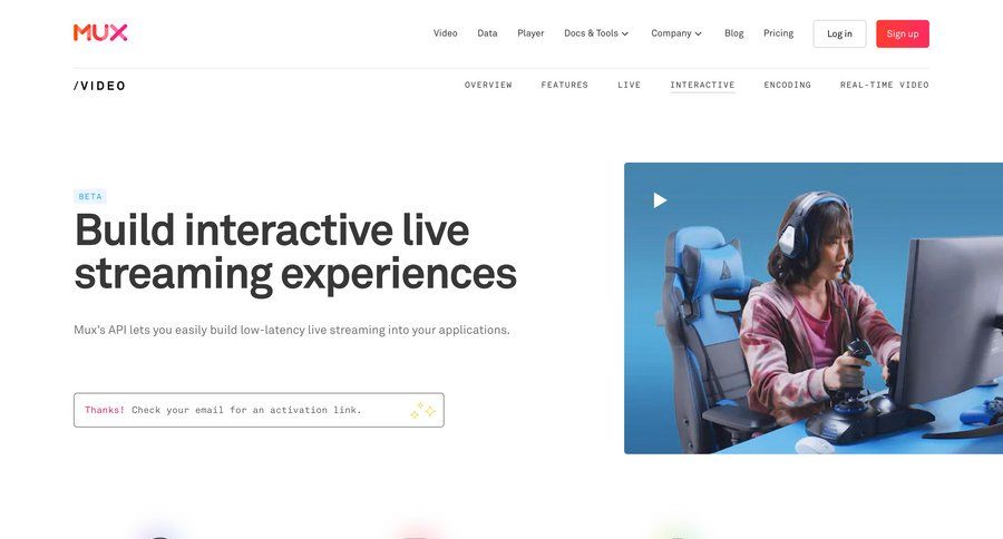 Mux
			   ux ui design