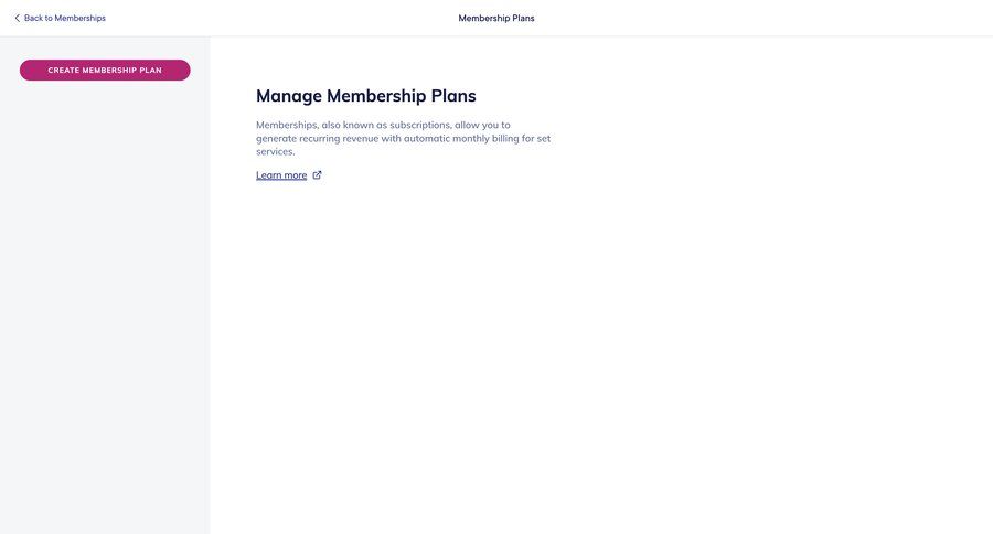Mangomint
			 configuration settings e-commerce subscription management call to action ui page example