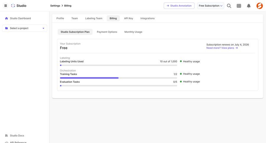 Scale
			settings plans & pricing (in app) billing billing settings account management grid progress indicator account settings subscription management progress bar ui page example