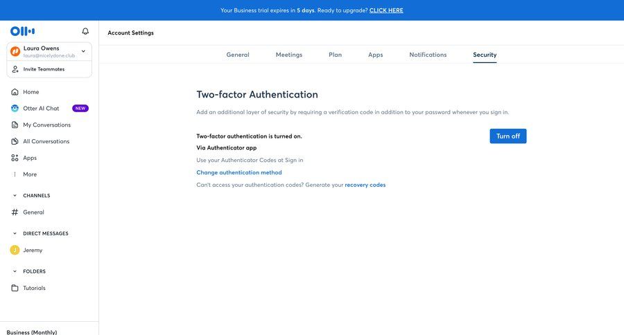 Otter
			          ux ui design