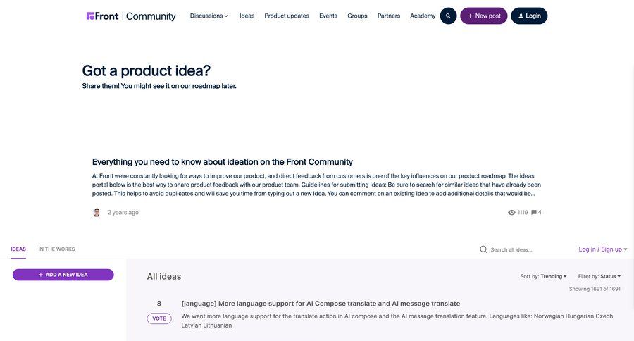 Front
			 product update filter ui sort by ui pagination timezone selector ui page example