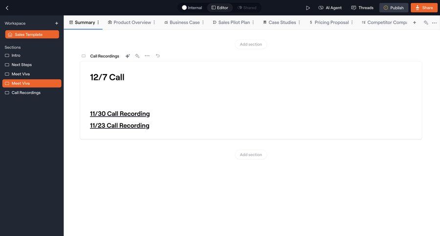 Dock
			collection templates edit content management ui page example