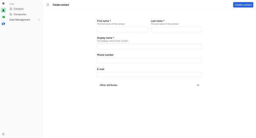 Bird
			 form layout data entry ui page example