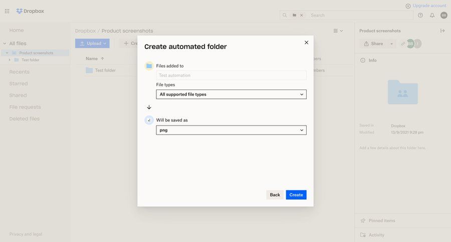 Dropbox
			     ux ui design