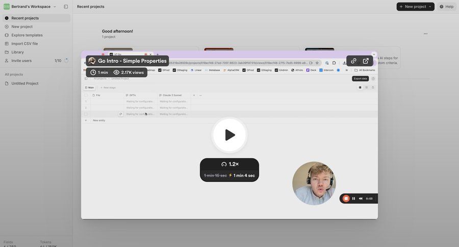 V7
			 data management data export data analytics video player import file personal space menu progress bar table ui page example