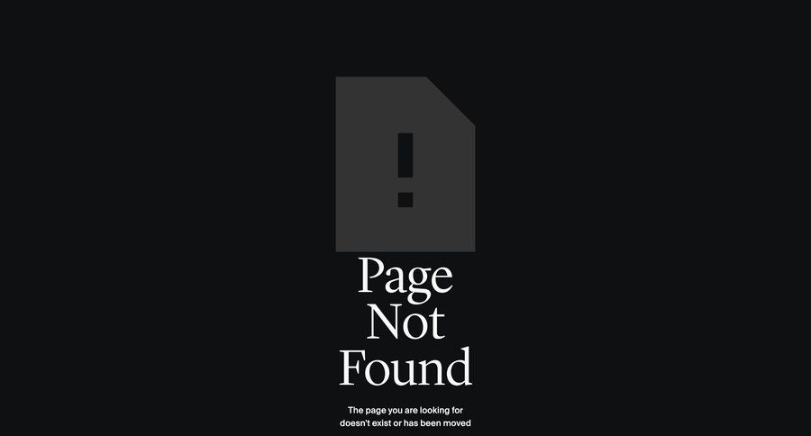 Origin Financial
			application download 404 error state page not found ui page example