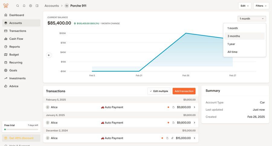 Monarch
			 dashboard account management finance analytics dashboard dashboard warning dropdown filters call intelligence sidebar data visualization performance metrics monitoring business intelligence kpi dashboard table transaction history ui page example