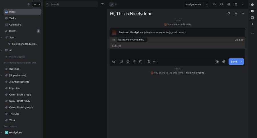 Missive
				list ui page example