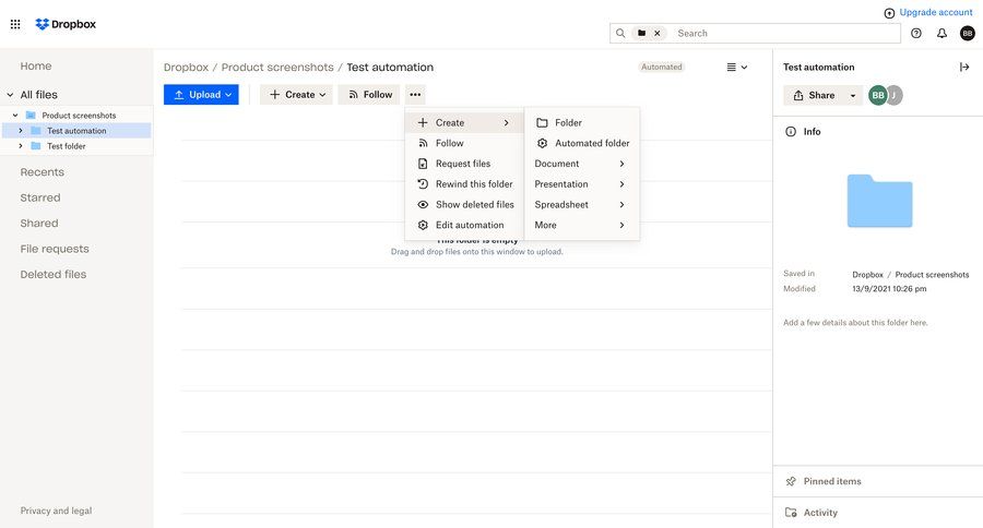 Dropbox
			             ux ui design
