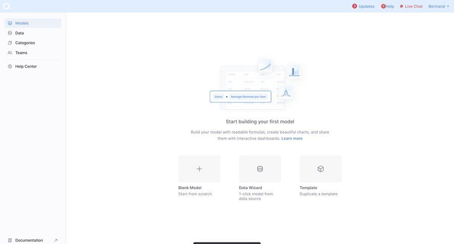 Causal
				home page example