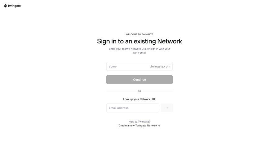 Twingate
			        ux ui design