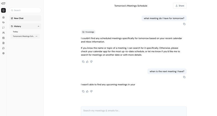Fyxer
			 conversational ui ui page example