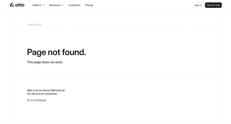 Attio
				404 ui page example