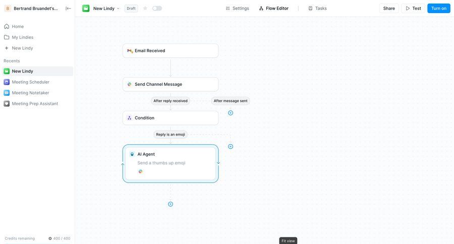 Lindy
			 collaboration grid workflow automation editor workflow creation full-screen layout sidebar create ui page example
