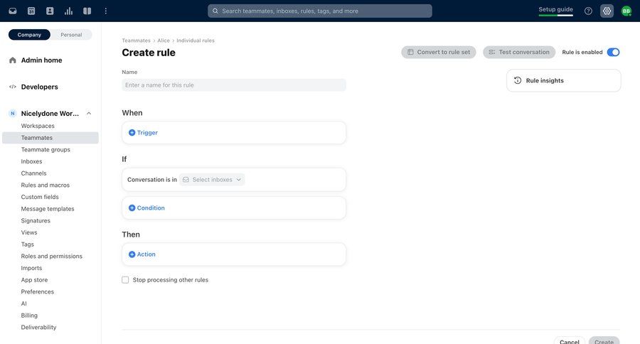 Front
			 configuration settings sidebar navigation form automation workflow management conditional logic parameters create ui page example